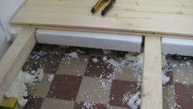 Подова изолация в стара къща