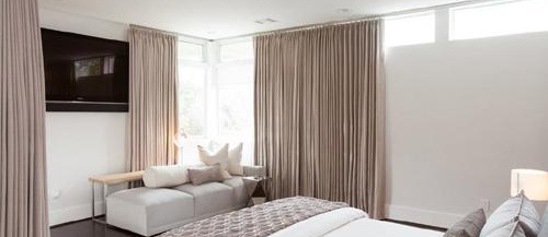 Завеси за големи прозорци