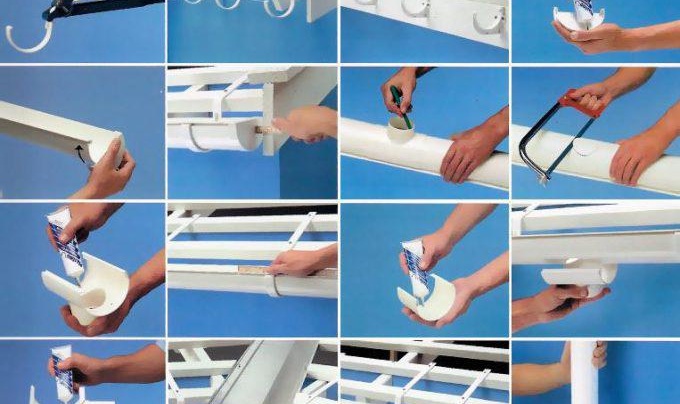 Монтаж на пластмасови улуци