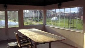 Плъзгащи се прозорци за беседка