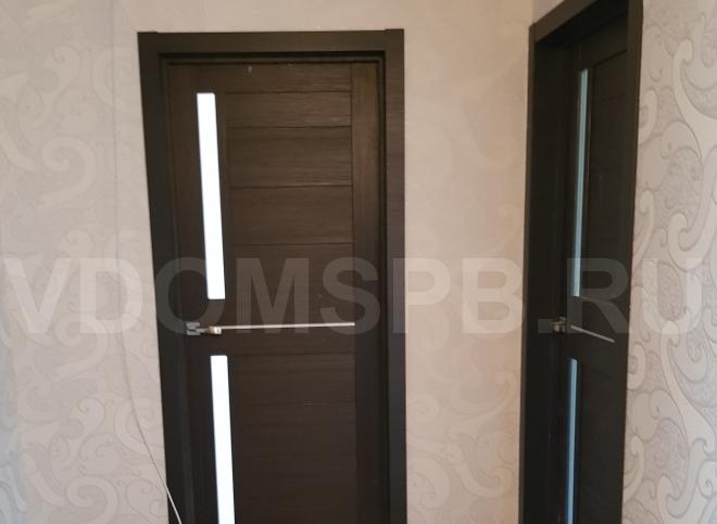 кралски врати в цвят венге